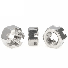 Stainless Steel Hex Slotted Castle Nuts